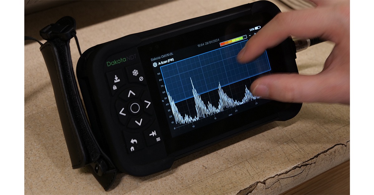 A-Scan CMS 10DL Advantage NDT Supplies Ltd. Dakota NDT CMX 10DL Advantage NDT